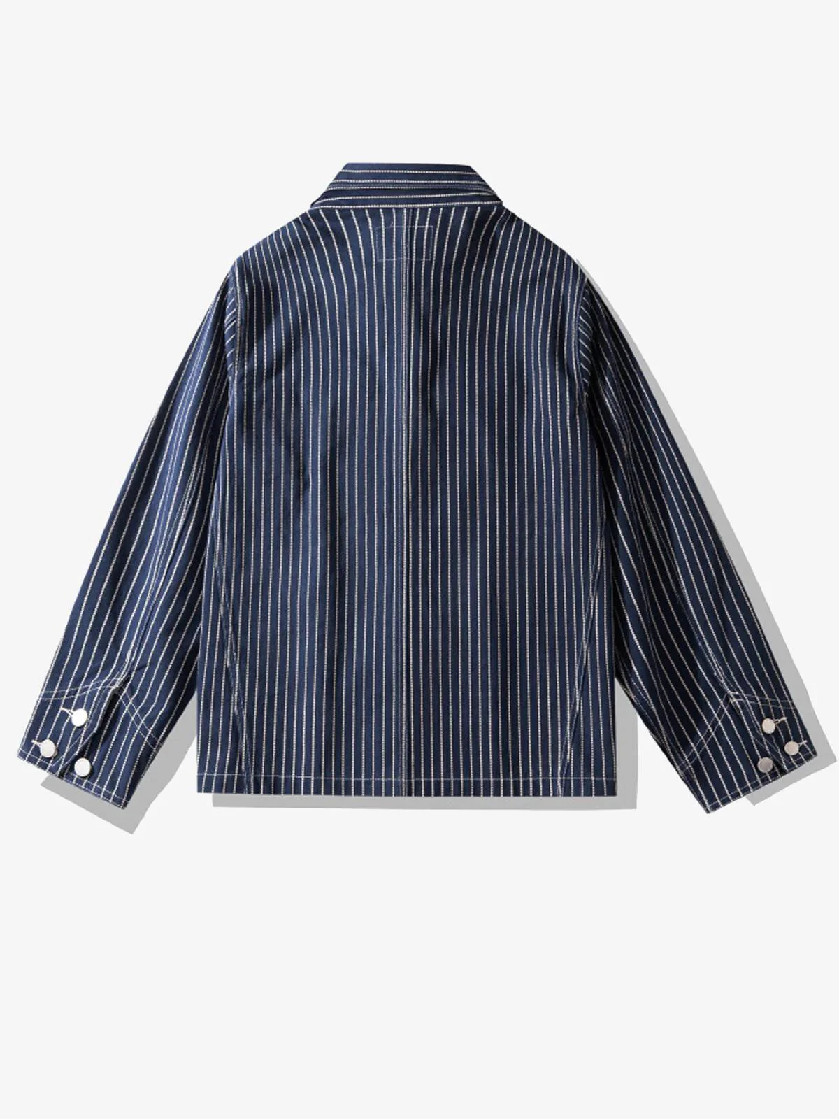Wabash Stripe Denim Work Jacket - Image 3