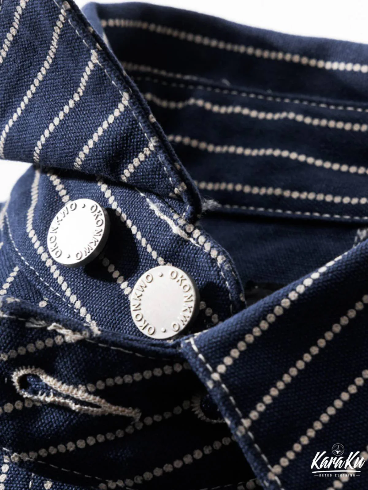 Wabash Stripe Denim Work Jacket - Image 7