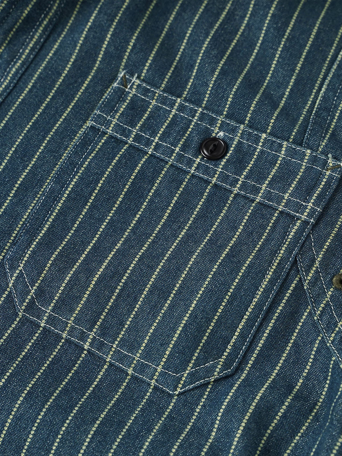 Wabash American Style Washed Stripe Work Shirt - Image 13