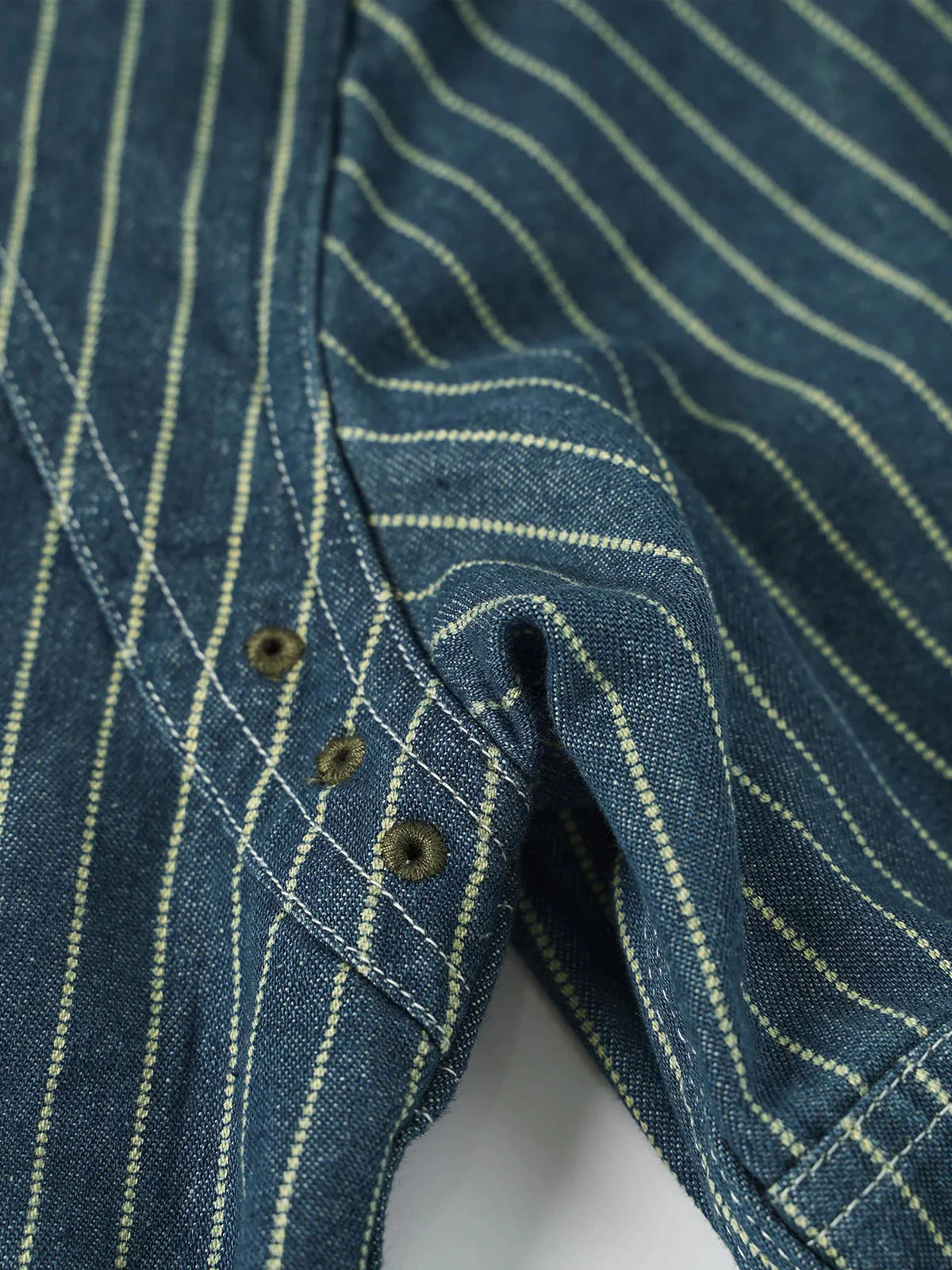 Wabash American Style Washed Stripe Work Shirt - Image 14