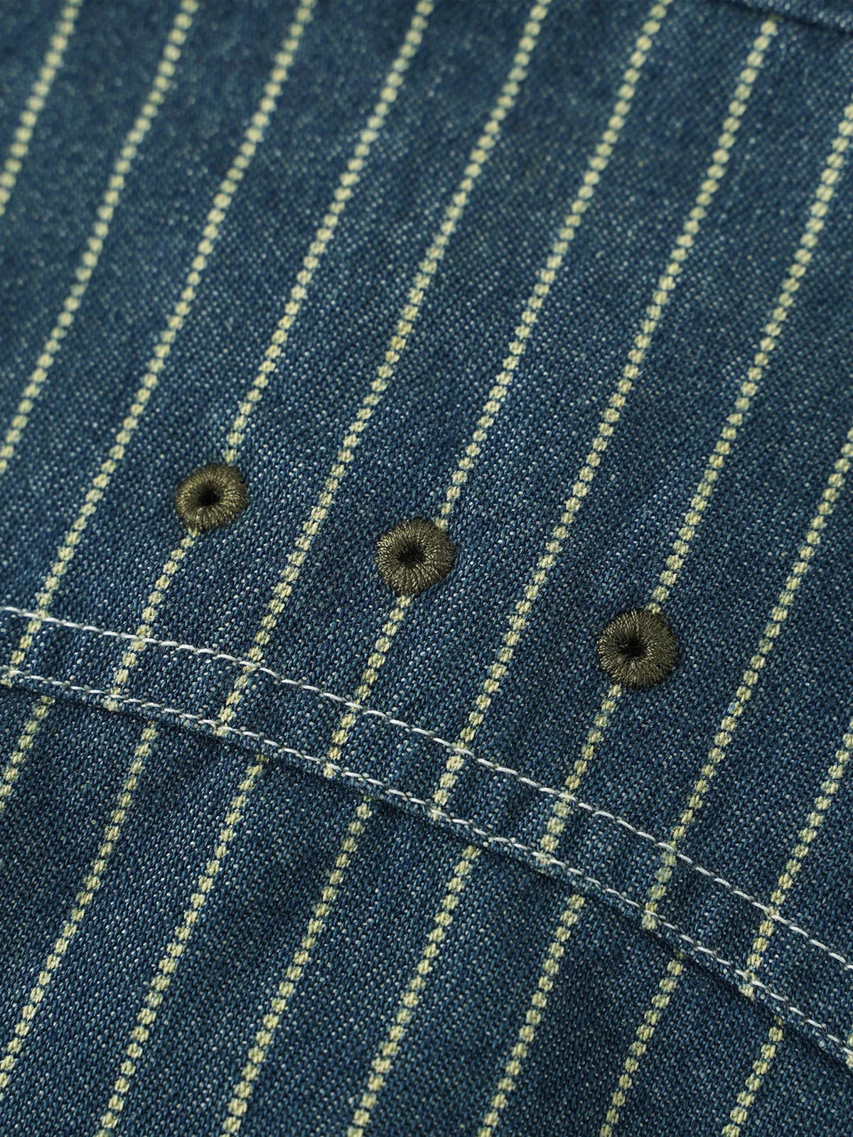 Wabash American Style Washed Stripe Work Shirt - Image 16