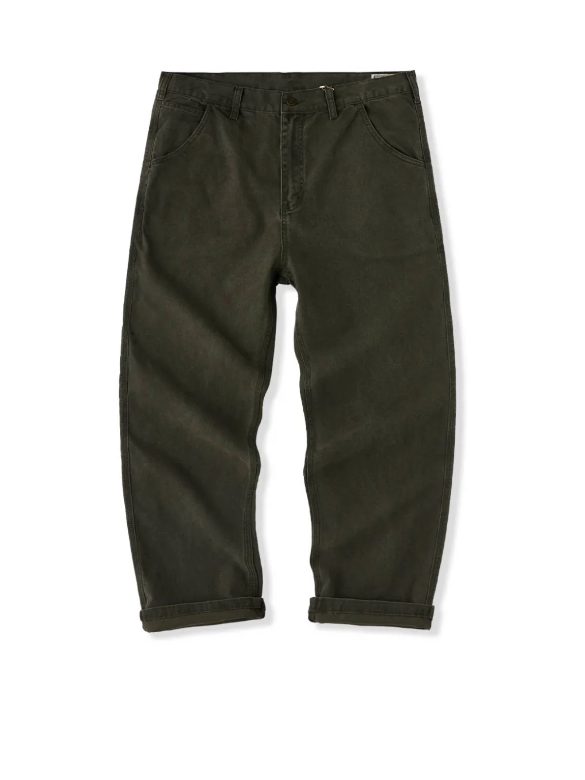 Solid Color & Wabash Stripe Work Pants - Image 4