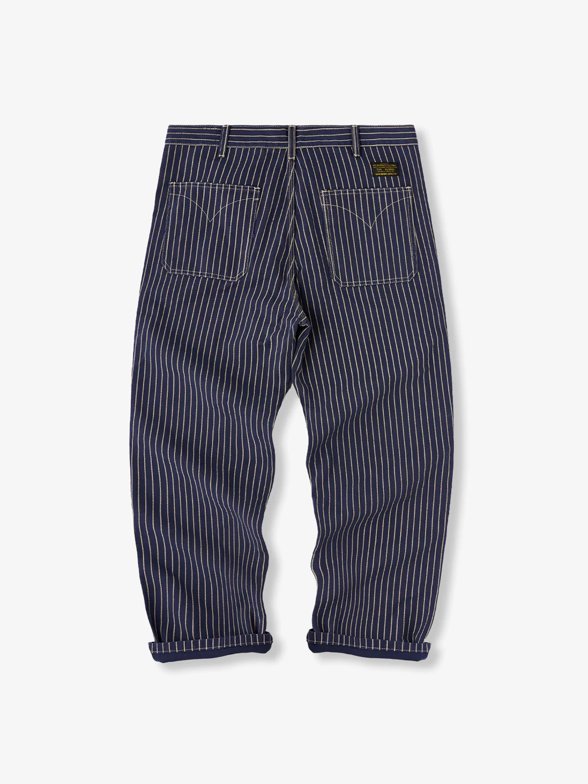 Solid Color & Wabash Stripe Work Pants - Image 5