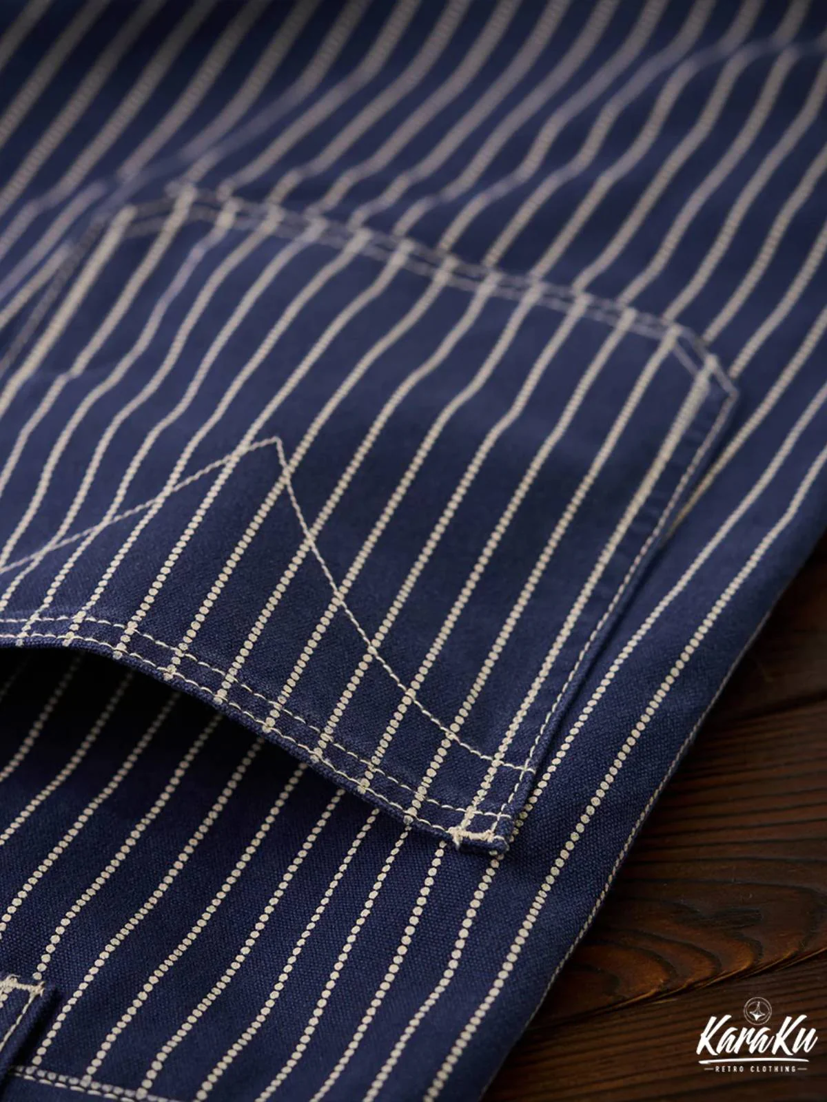 Solid Color & Wabash Stripe Work Pants - Image 8