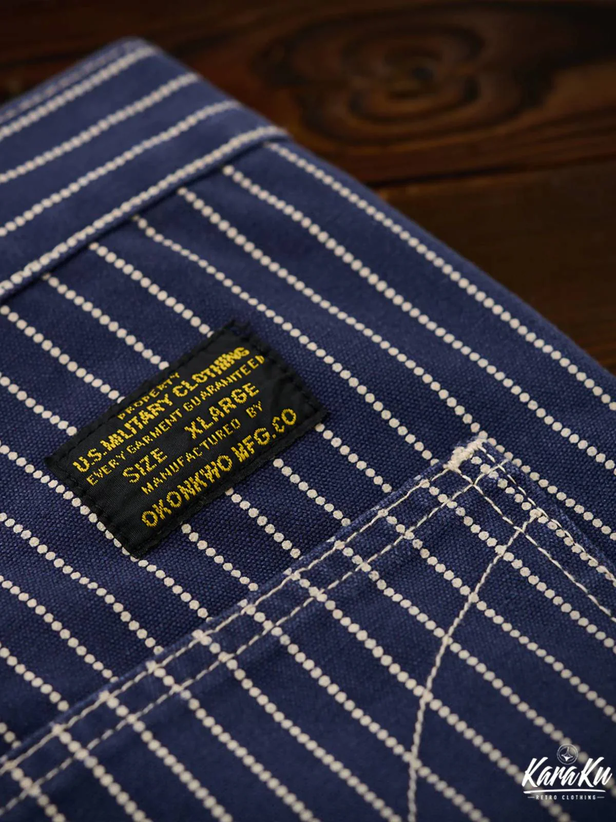 Solid Color & Wabash Stripe Work Pants - Image 9