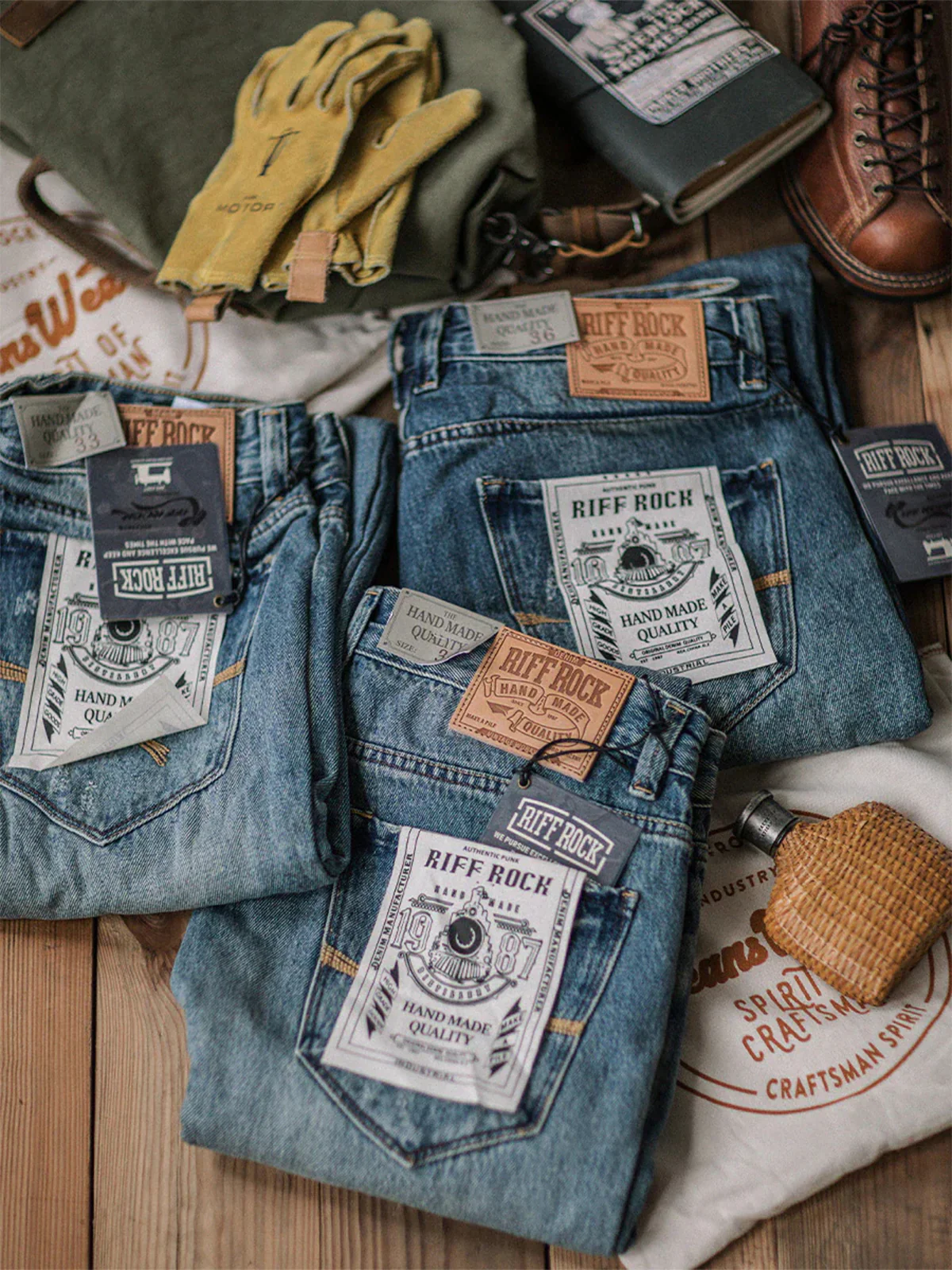 Casual Straight Tapered Jeans - Image 8