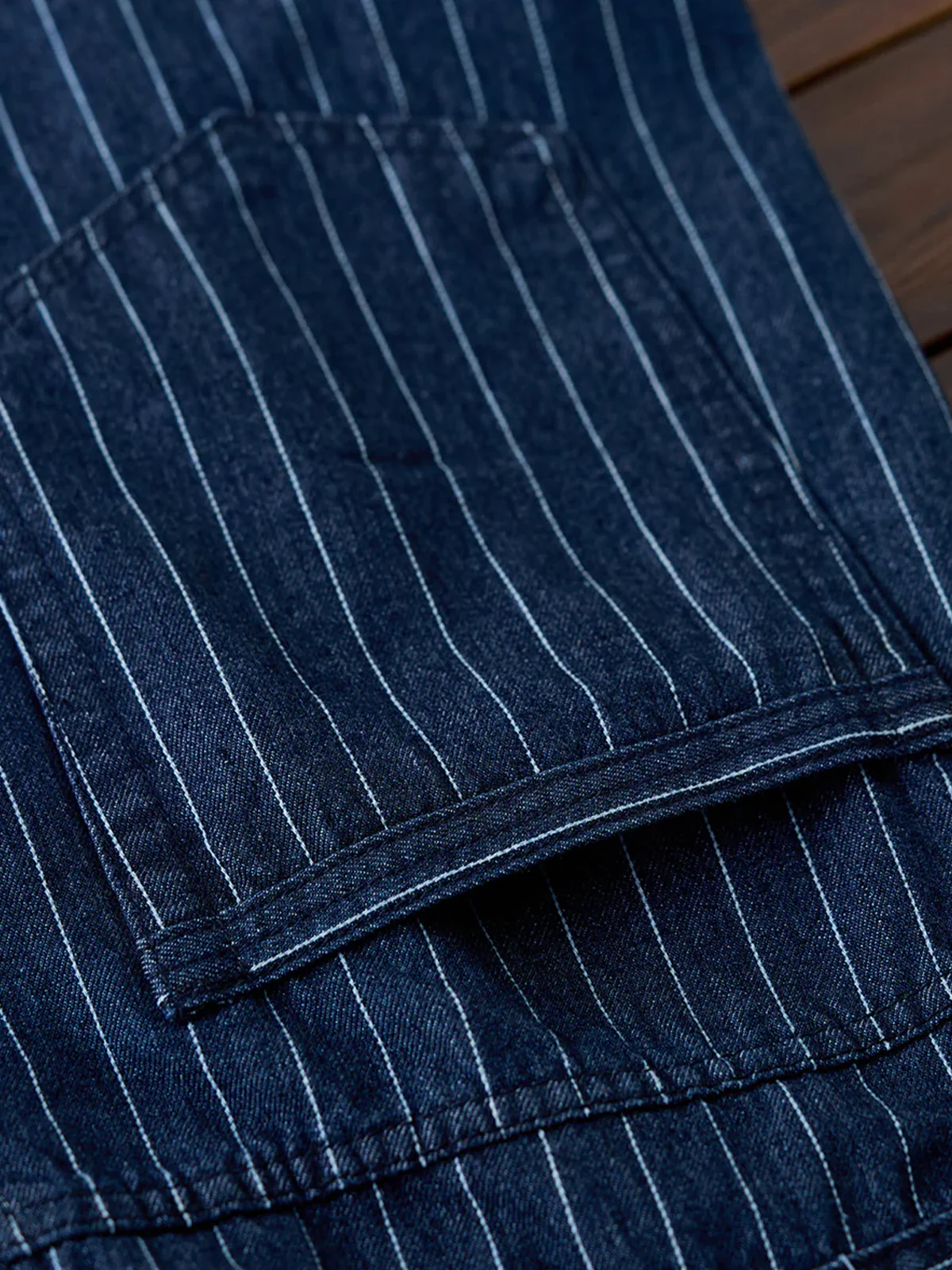 1920s Wabash Stripe Work Pants - Image 13