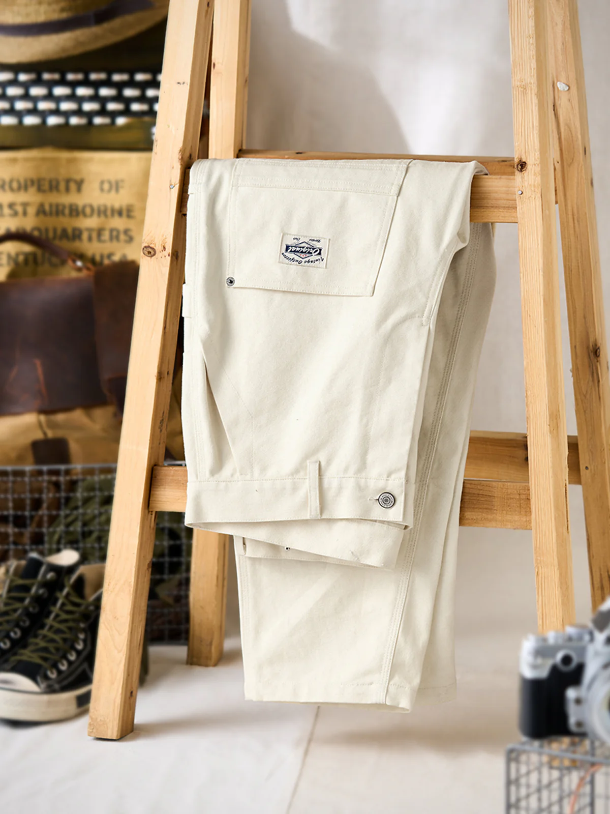 Versatile Multi-Pocket Straight Pants - Image 3