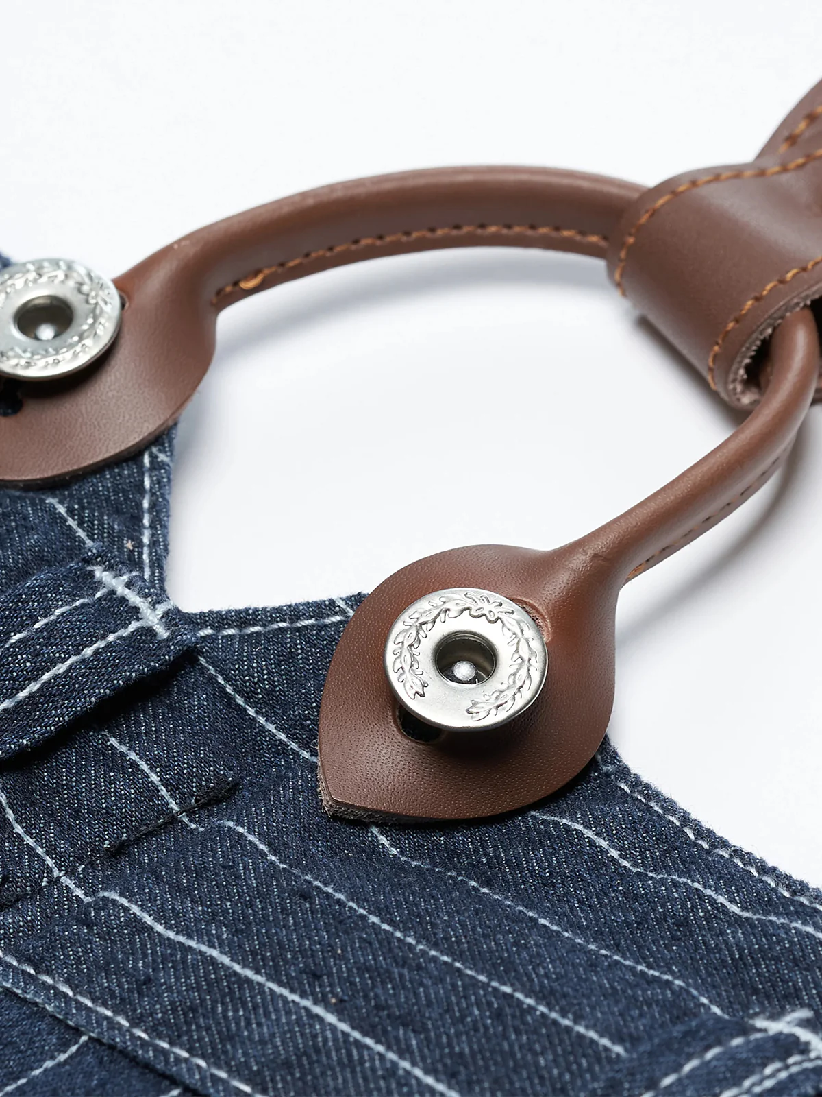 Classic Striped Wabash Suspenders Work Pants - Image 12