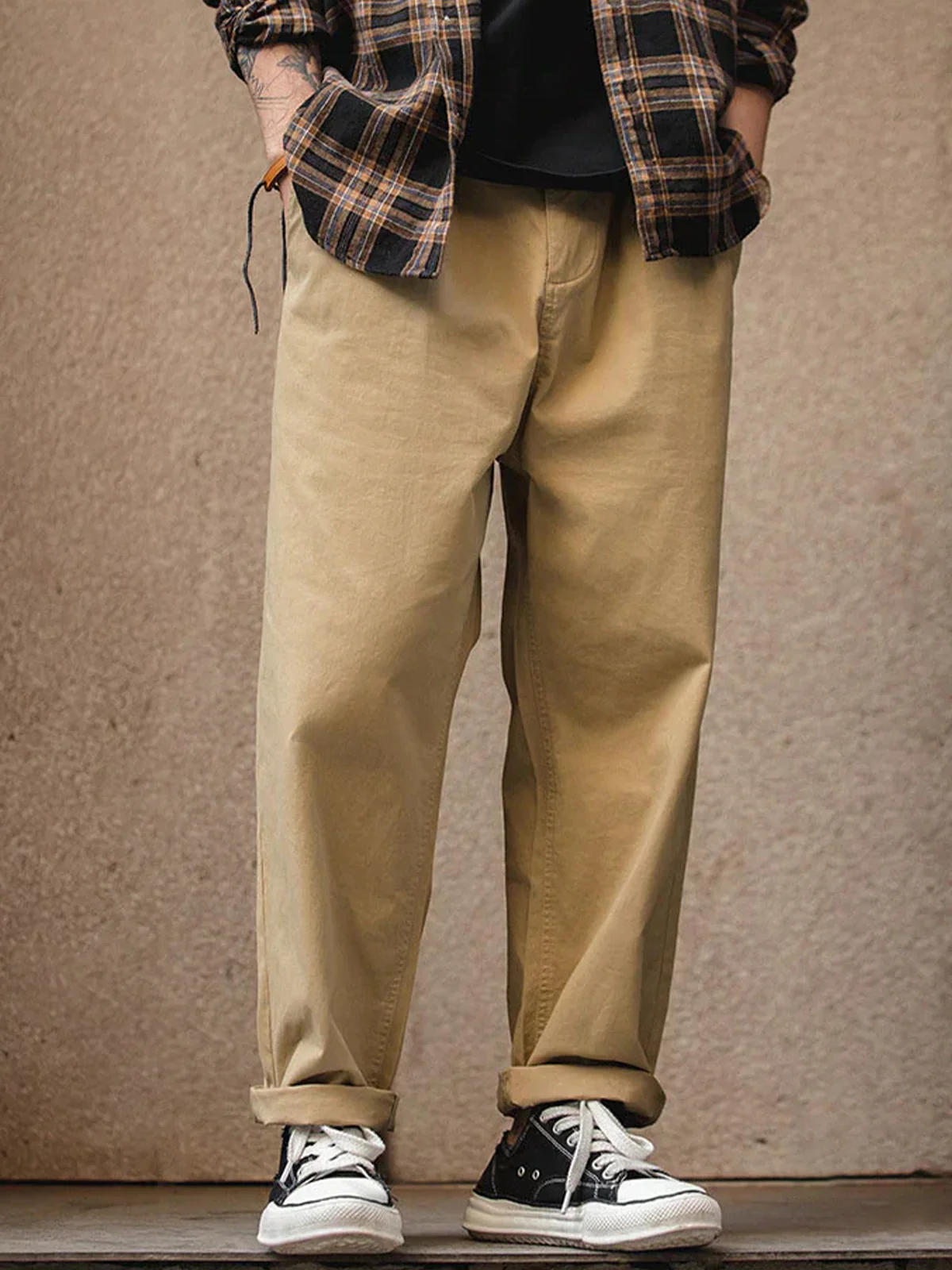Retro Casual Easy Pants - Image 25