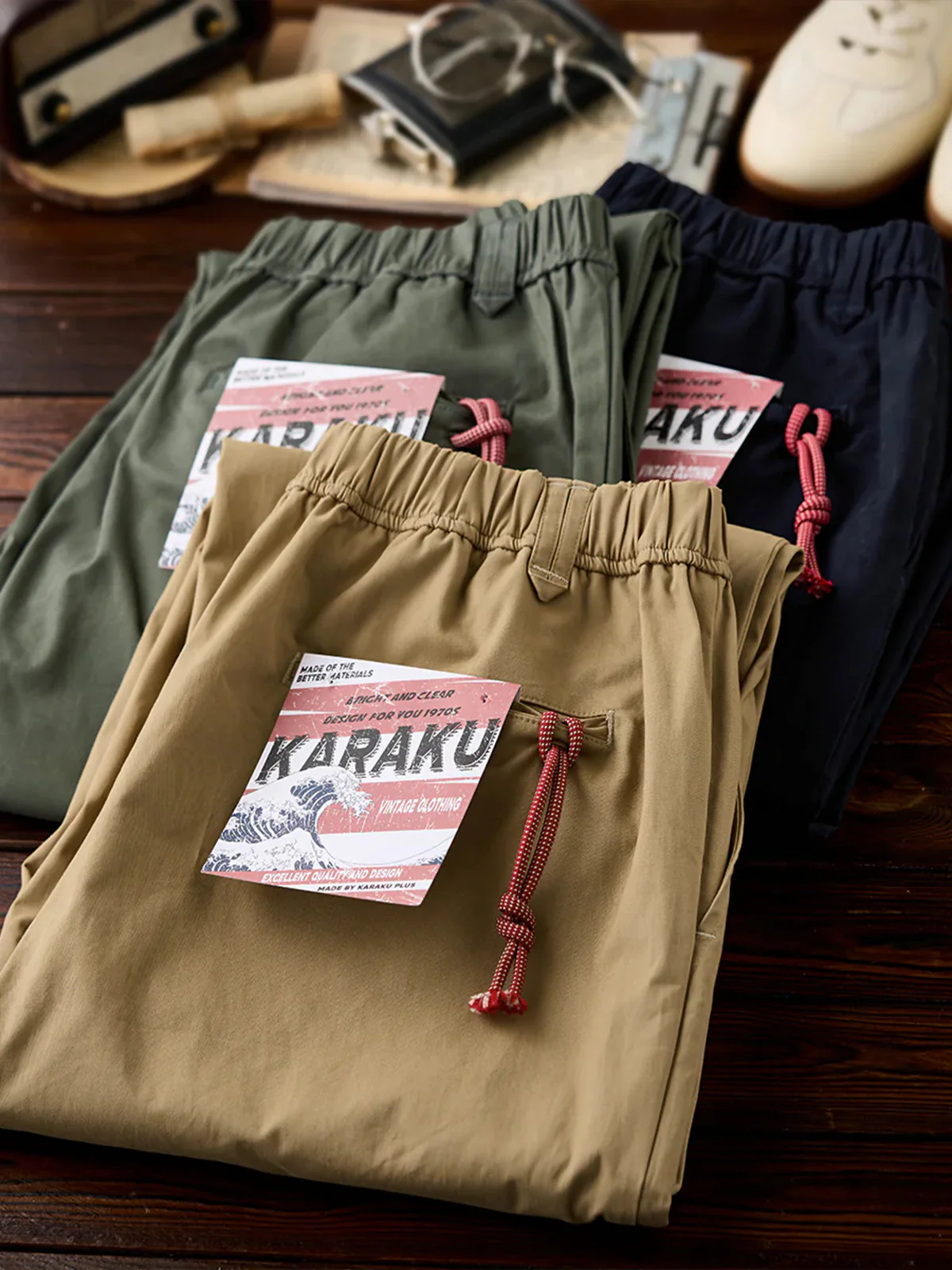 Retro Casual Easy Pants - Image 8