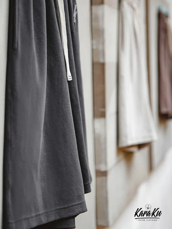 Embroidered Pique Cotton Sweat Shorts - Image 6