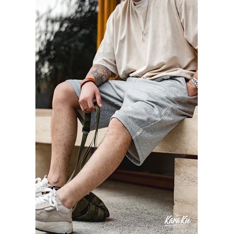 Casual Knit Sweat Shorts - Image 4