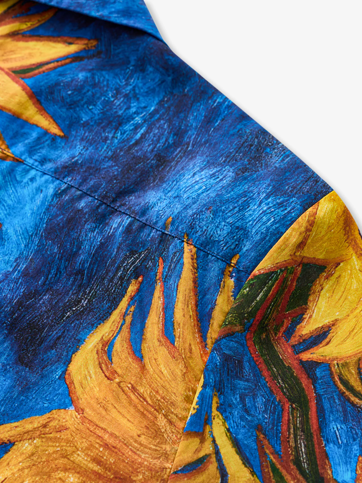 Six Sunflowers Cotton Camp Shirt - Image 4