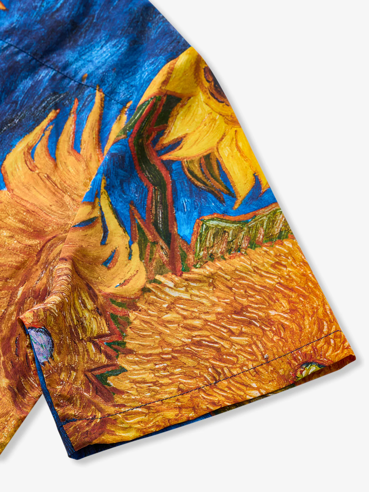 Six Sunflowers Cotton Camp Shirt - Image 7