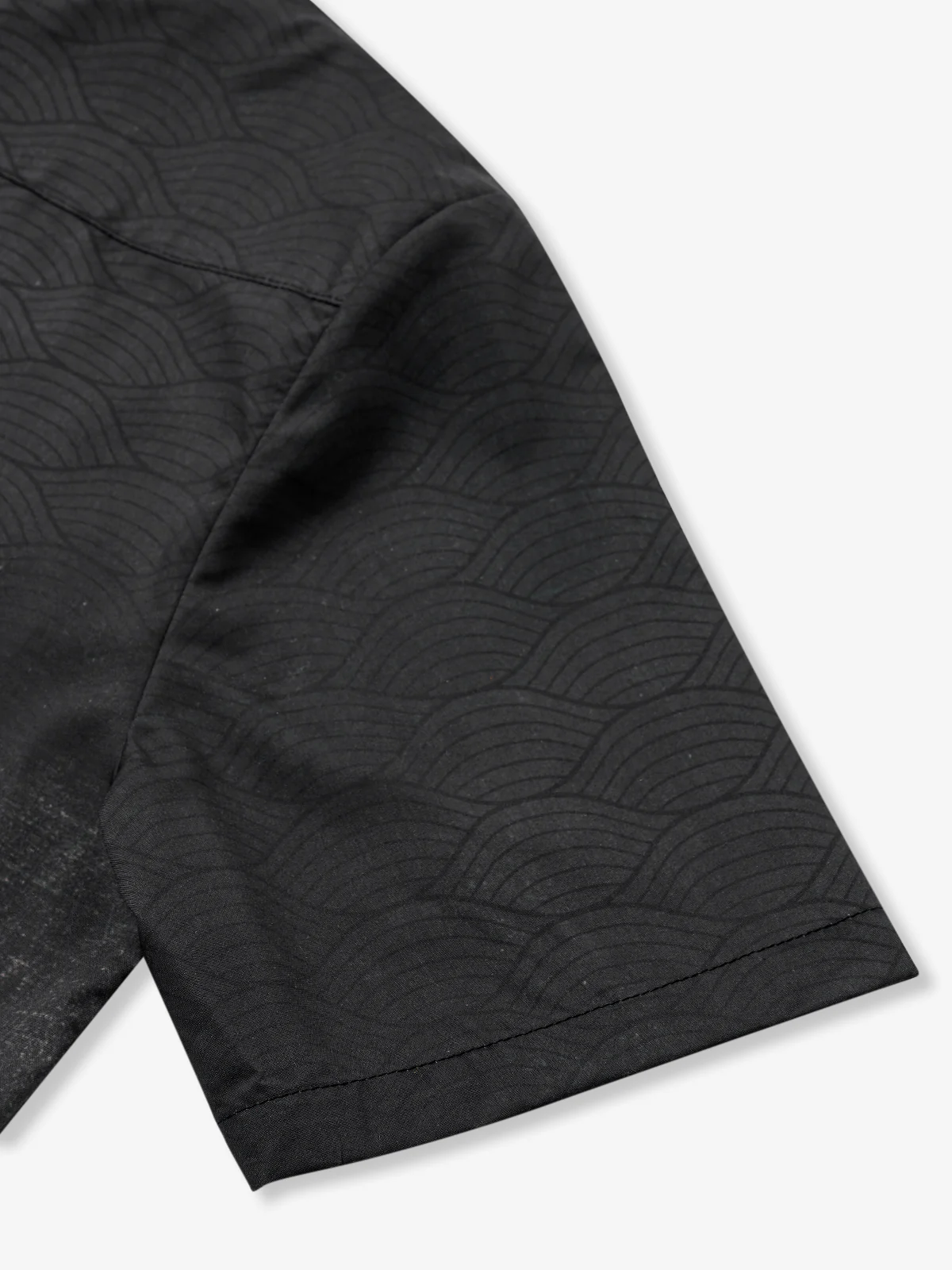 Japanese Masterpiece Soma No Kudairi Gradient Cotton Camp Shirt - Image 5