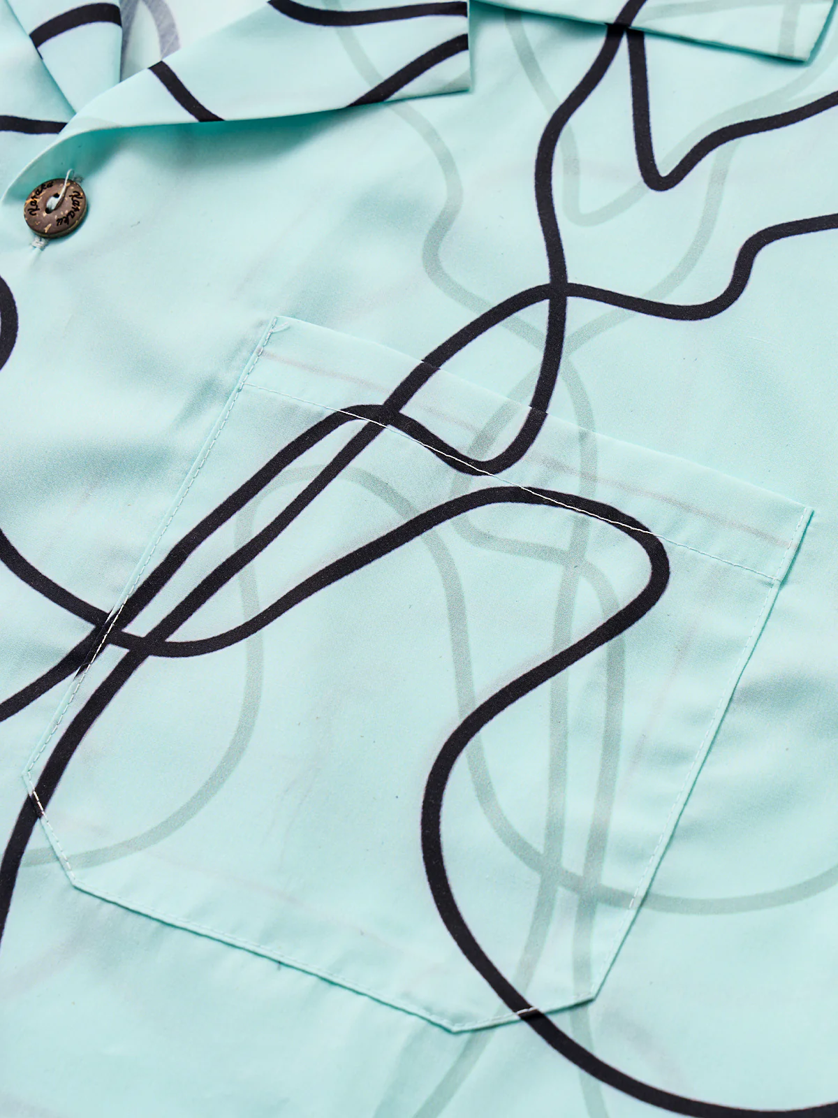 1960's Vintage Cotton Camp Shirt - Image 4