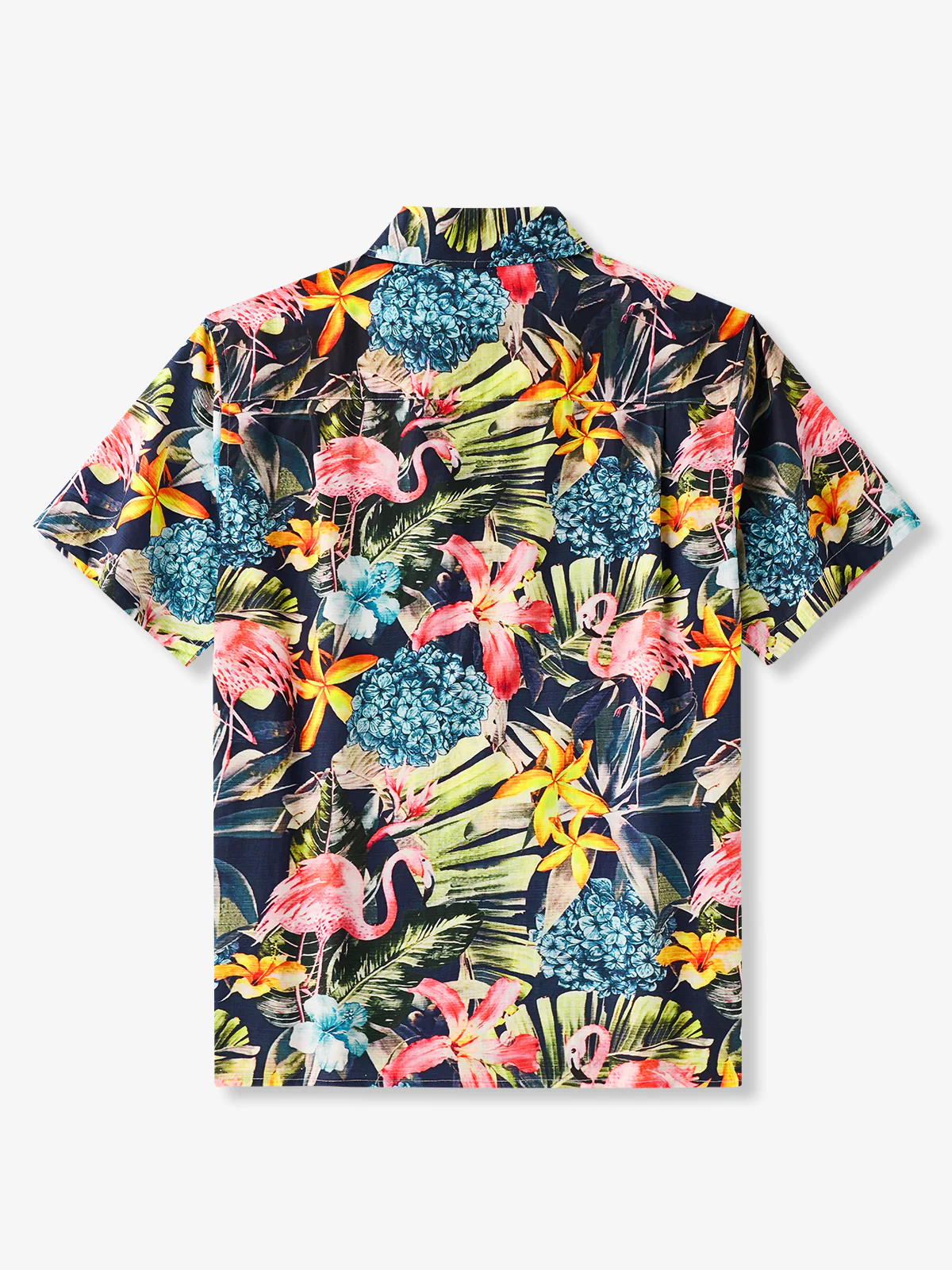 Tropical Paradise Rainforest Cotton Camp Shirt - Image 3