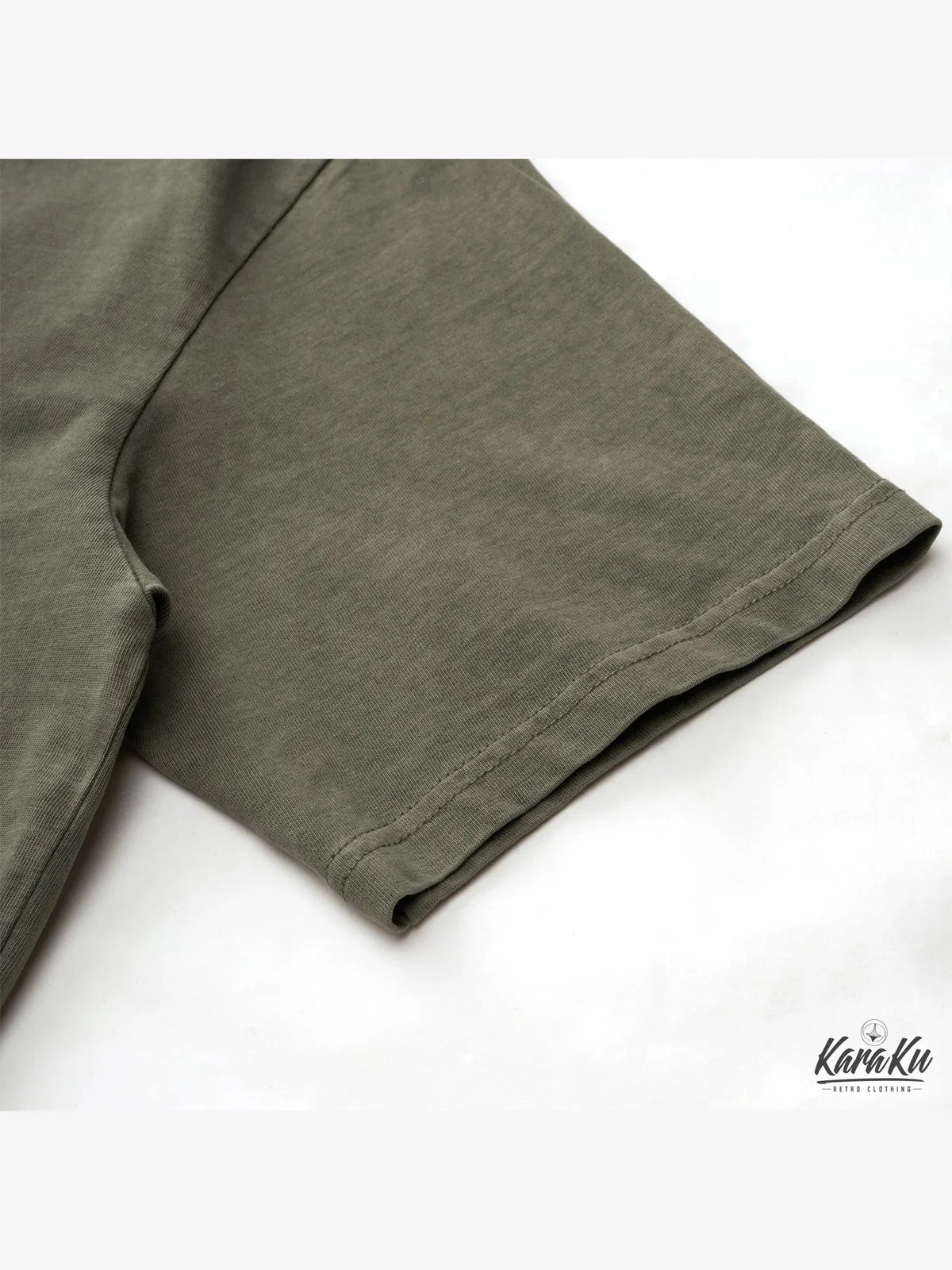 Washed Henley Short Sleeve Cotton T-shirt - Image 16