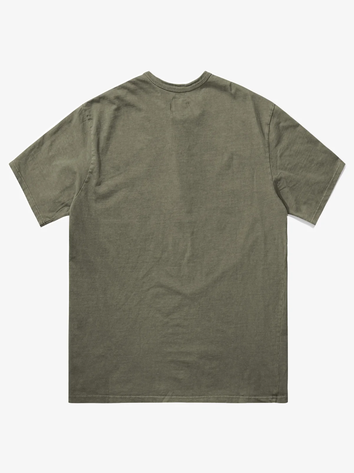 Washed Henley Short Sleeve Cotton T-shirt - Image 5