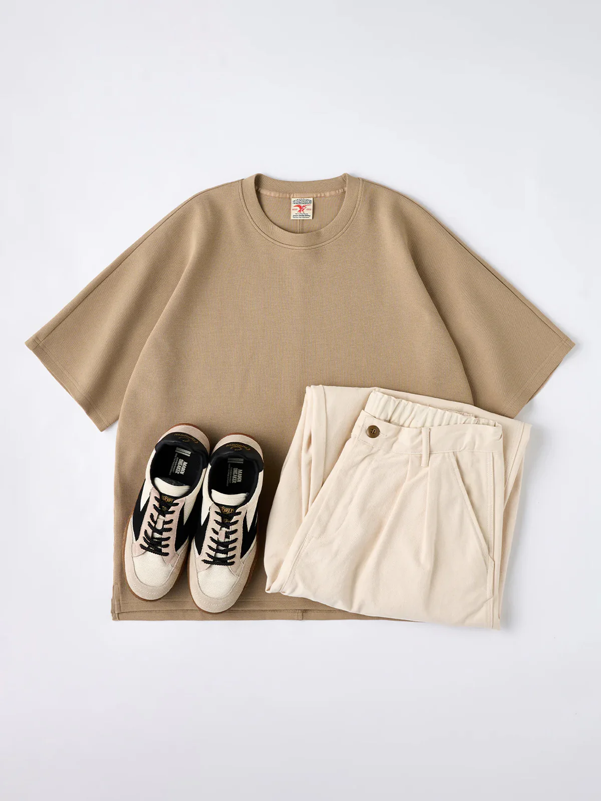 Air Layer Short Sleeve Cotton Blend T-Shirt - Image 18