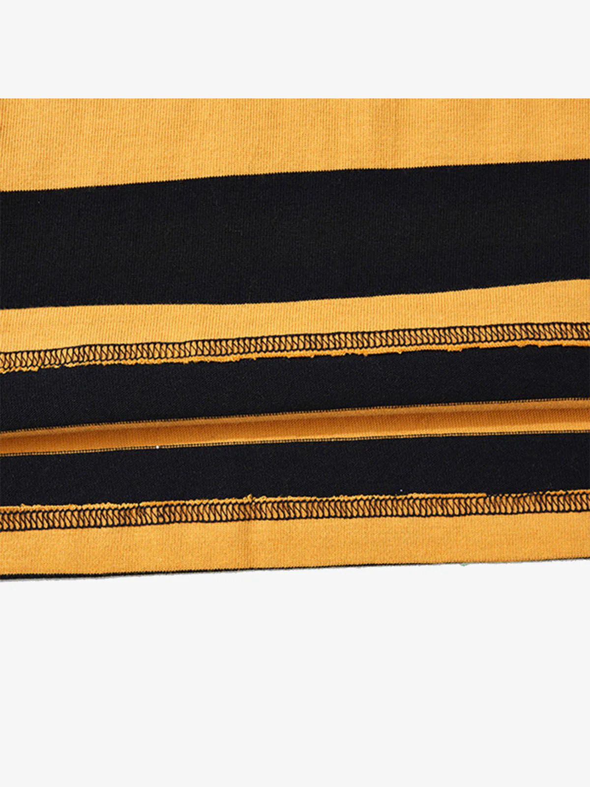 Heavyweight Biker Striped Long Sleeve Tee - Image 15