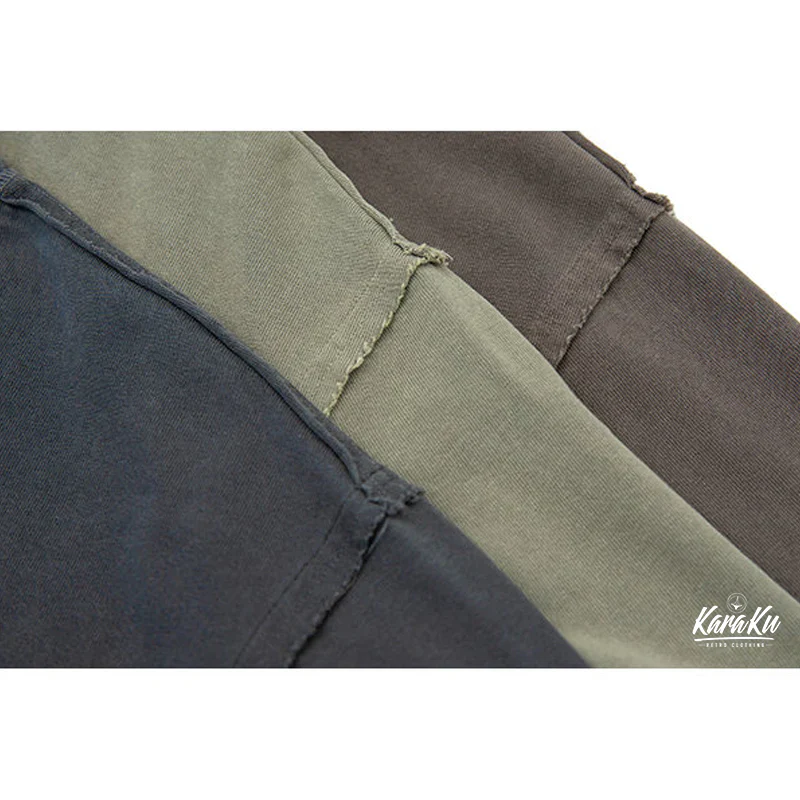 Washed Distressed Cotton T-shirt - Image 4