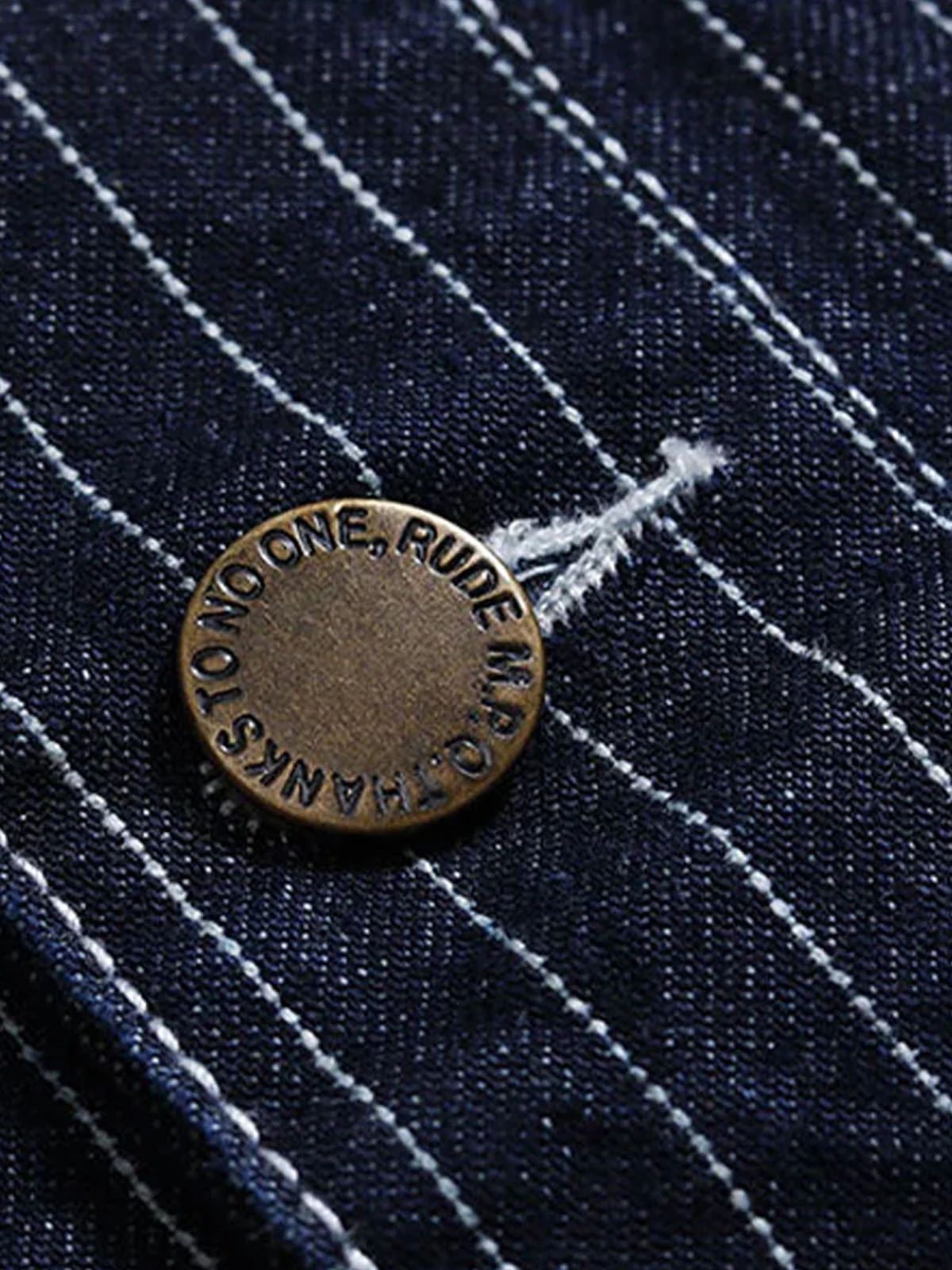 1930s V-Neck Wabash Railway Work Vest - Image 5