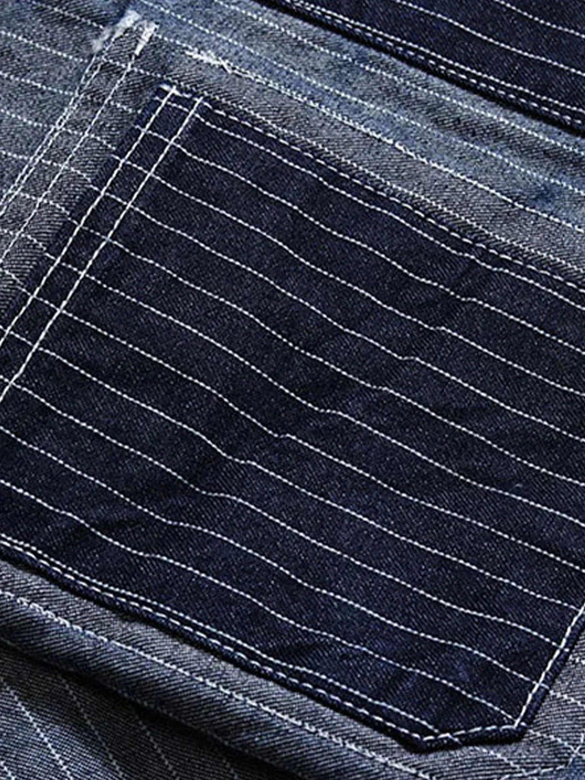 1930s V-Neck Wabash Railway Work Vest - Image 7