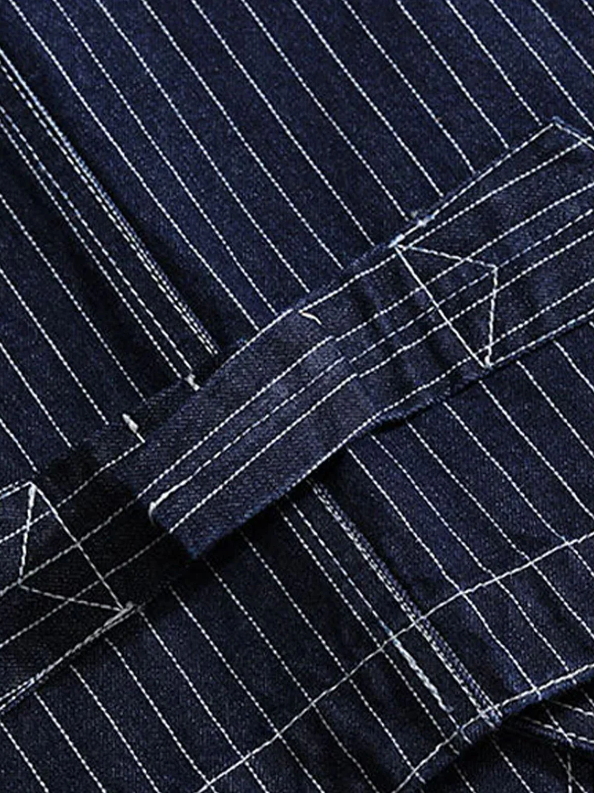 1930s V-Neck Wabash Railway Work Vest - Image 9